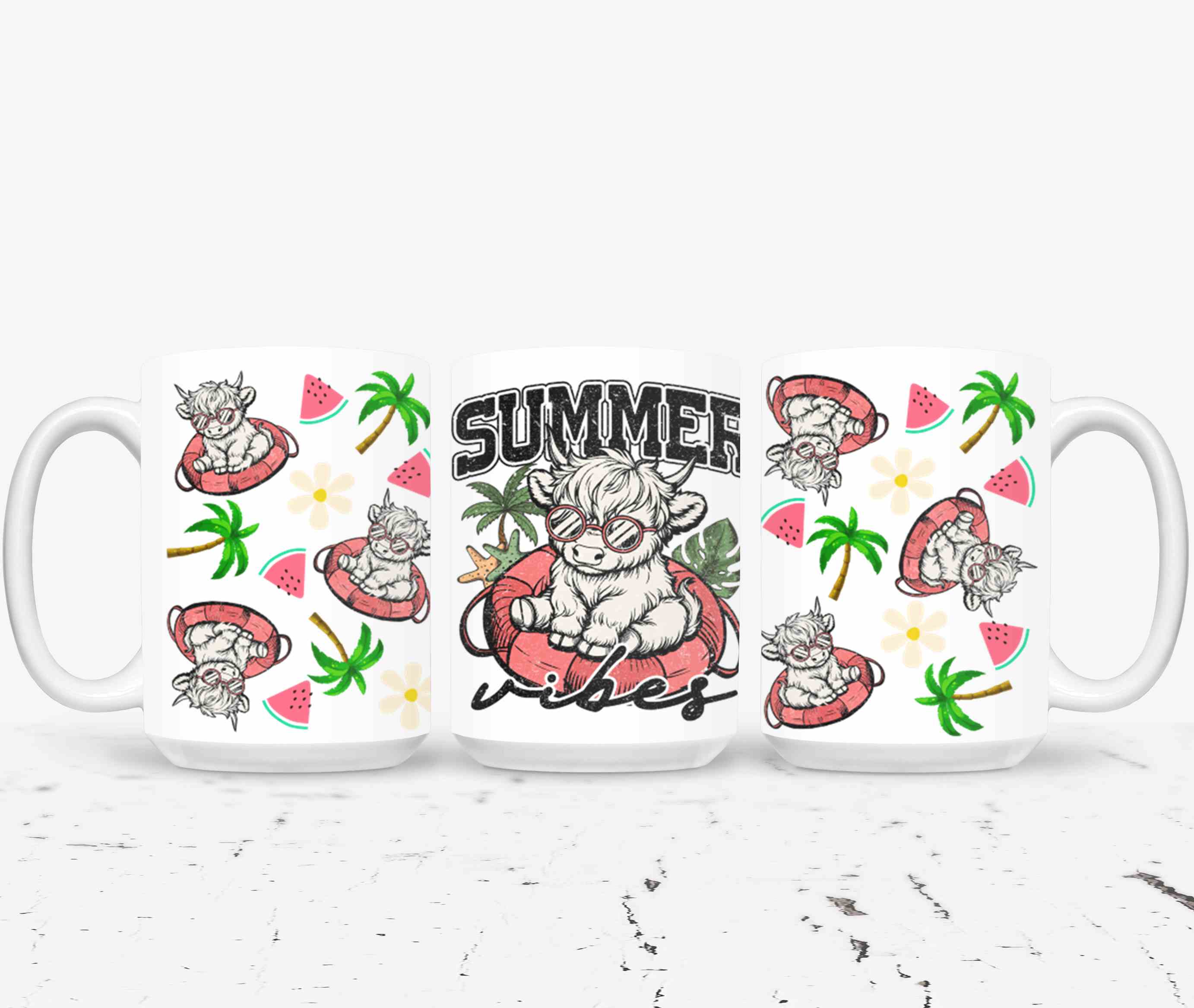 Summer Highland Cow-10670